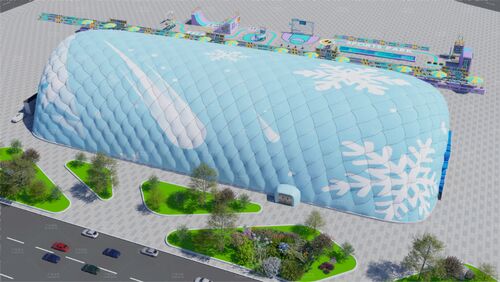 Latest company Solutions about Inflatable membrane structure - Ice and Snow Pavilion