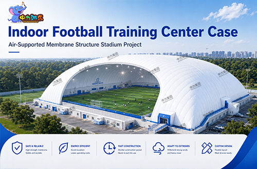 Latest company Solutions about Air-Supported Membrane Structure Stadium Project for an Indoor Football Training Center