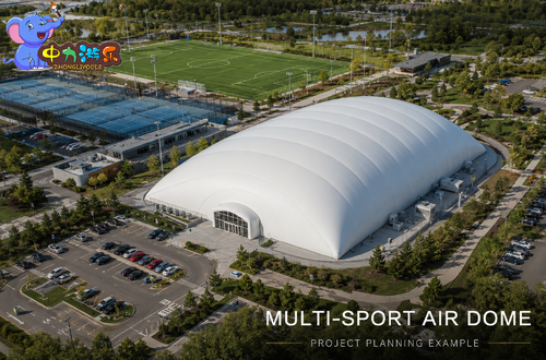 Latest company Solutions about Inflatable Sports Dome Project Example: Turning an Outdoor Sports Site into an Indoor Venue