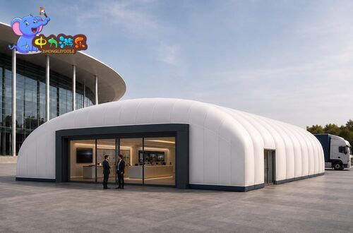 Latest company Solutions about Representative Case: Giant Inflatable Tent for a Mobile Brand Exhibition