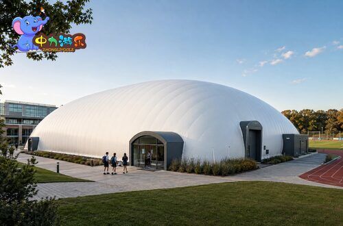 Latest company Solutions about Representative Case: Inflatable Sports Dome for Sale for a School Training Venue