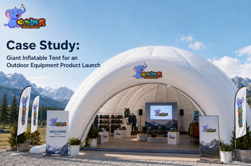 Latest company Solutions about Case Study: Giant Inflatable Tent for an Outdoor Equipment Product Launch
