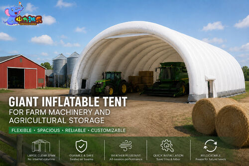 Representative Case: Giant Inflatable Tent for Farm Machinery and Agricultural Storage