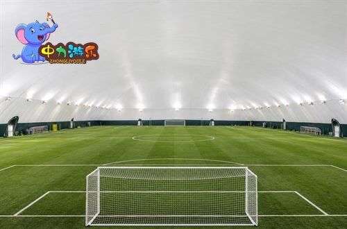 Ultime soluzioni aziendali su Project Example: Air-Supported Football Dome for Year-Round Indoor Training