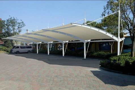 latest company news about Outdoor parking shed