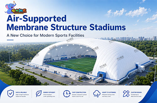 latest company news about Air-Supported Membrane Structure Stadiums Are Becoming a New Choice for Modern Sports Facilities