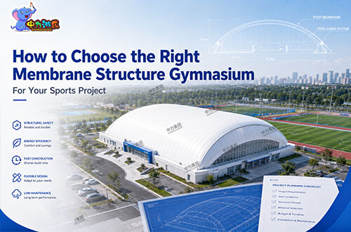 latest company news about How to Choose the Right Membrane Structure Gymnasium for Your Sports Project