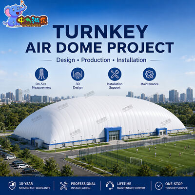 Turnkey Membrane Structure Stadium Solution with Design, Production and Installation Support