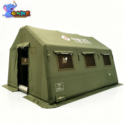 Inflatable Medical Tent Waterproof PVC Air Frame Tent Outdoor Temporary Medical Station Custom Supplier