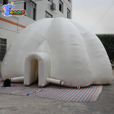 अच्छी कीमत पोर्टेबल सफेद inflatable भूगर्भीय गुंबद तम्बू हल्के गंधहीन OEM ऑनलाइन