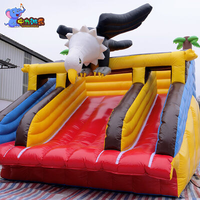 Bon prix Toboggan aquatique gonflable de divertissement en plein air, ancien toboggan gonflable Eagle en ligne