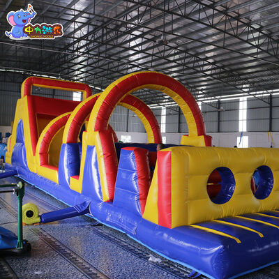 Guter Preis Großes aufblasbares Schloss mit Hürde Online