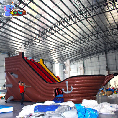 Buon prezzo Granna nave pirata gonfiabile castello gonfiabile castello gonfiabile ricreazione all'aperto in linea