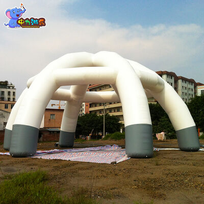 Good price Customized Giant Inflatable Spider Dome Tent Marquee White Limestone online