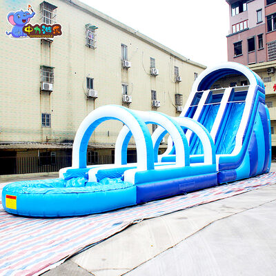 Good price Large 30 Ft Slip And Slide Inflatable Backyard Slide For Water Park online