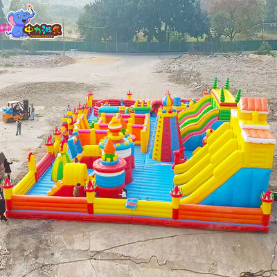 अच्छी कीमत अनुकूलन आउटडोर inflatable उछाल महल inflatable उछाल खेल का मैदान ऑनलाइन