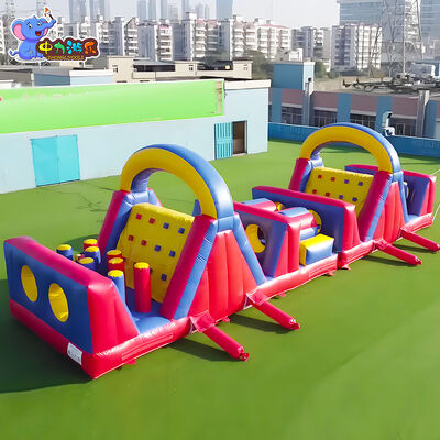 Good price Outdoors Inflatable Bouncy Castle Inflatable Obstacle Course Bounce House  online
