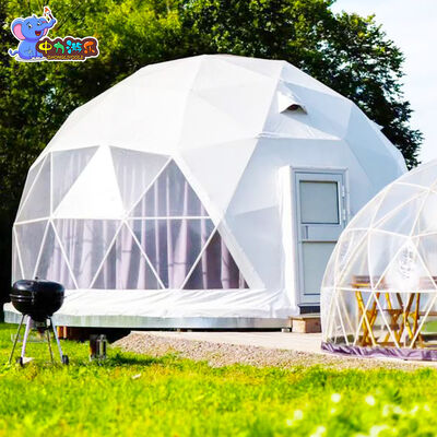 ราคาดี ห้องเต็นท์ PVC กันน้ํา 4 ฤดูกาล พีวีซี Glamping Tent ที่บรรทุกภาระ 420 กิโลกรัม ออนไลน์