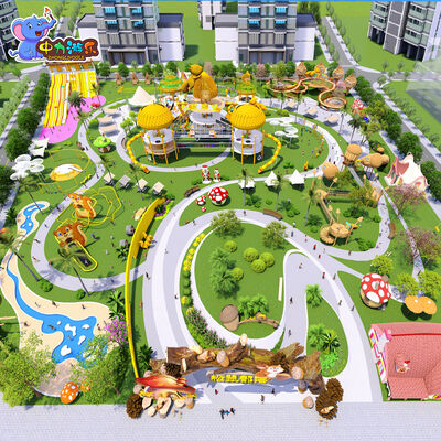 Buon prezzo Attrezzature da gioco per parchi di divertimento a tema scoiattolo per bambini all'aperto in linea