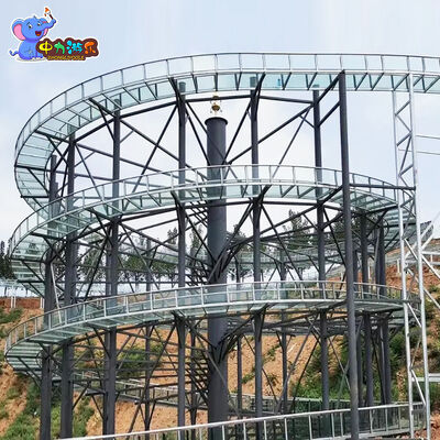 Harga yang bagus Peralatan Rekreasi Luar Ruangan Seluncuran Air Arung Jeram Kaca Kustom Pabrik on line