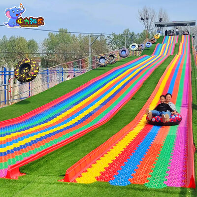 Buen precio Parque de Diversiones Personalizado Equipo de Diversión para Exteriores Tobogán Arcoíris en línea