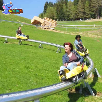 Goede prijs Aanpassing Outdoor Adventure Amusement Equipment Single Track Achterbaan online