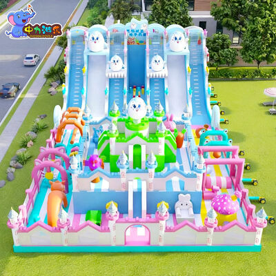 Good price Large Inflatable Bouncy Castle Inflatable Obstacle Course Bounce House online