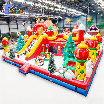 Bon prix Château gonflable de gros d'usine avec toboggan en ligne