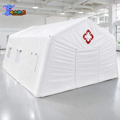 गुणवत्ता अस्थायी चिकित्सा inflatable आपातकालीन आश्रय संक्षारण प्रतिरोधी ODM कारखाना