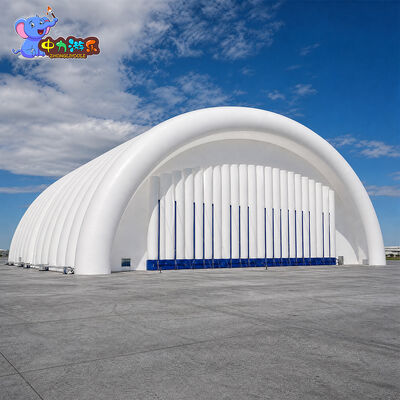 Good price Giant Inflatable Aircraft Hangar Sealed Air Rib Portable Hangar Tent for Airplane Storage Maintenance and Aviation Projects online