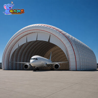 Good price Large Inflatable Aircraft Hangar Sealed Air Rib Tent for Commercial Airplane Storage Maintenance and Temporary Aviation Facilities online