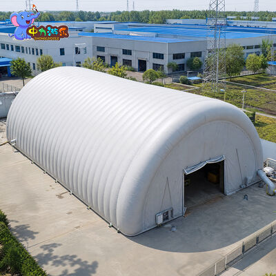 Good price Large Inflatable Warehouse Air Rib Storage Tent for Industrial Goods Equipment Temporary Factory Storage and Commercial Projects online